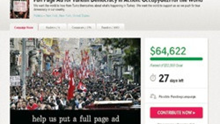 New York Times’da ilan için kampanya New York Times’da ilan için kampanya