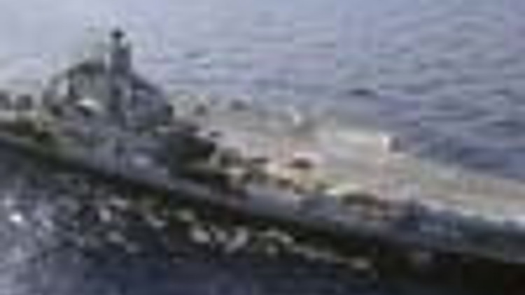 Fire kills Russian sailor in aircraft carrier in Turkish port