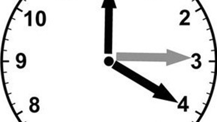 Yaz saati uygulaması bir gün ileri alındı Yaz saati uygulaması bir gün ileri alındı