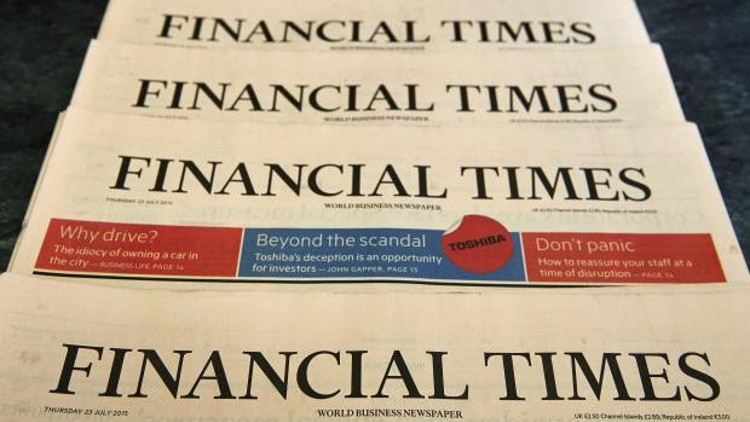Financial Times gazetesi Japonlara satıldı Financial Times gazetesi Japonlara satıldı