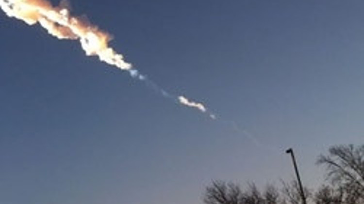 Rusyaya meteor düştü Rusyaya meteor düştü
