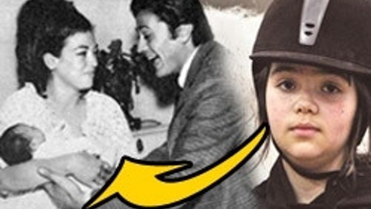 Cüneyt Arkının sakladığı kızı ve torunu