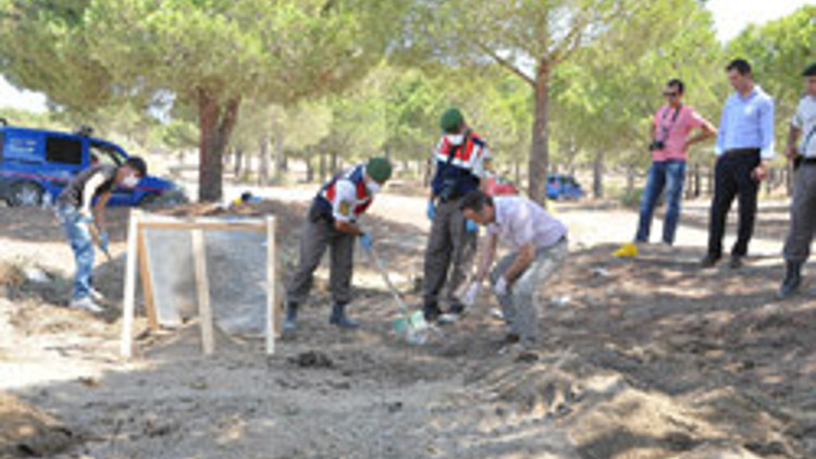 Manavgatta insan kemikleri bulundu Manavgatta insan kemikleri bulundu