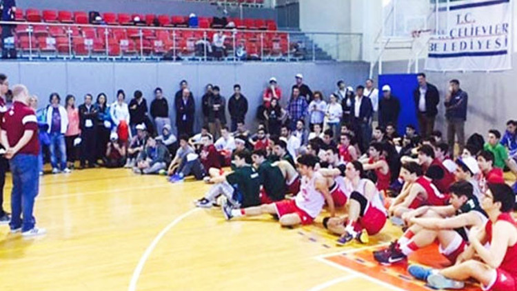 Küçükçemecede streetball heyecanı başladı Küçükçemecede streetball heyecanı başladı