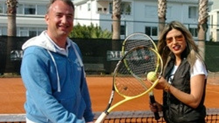 Mersin tenis turnuvalarına kapılarını açtı Mersin tenis turnuvalarına kapılarını açtı