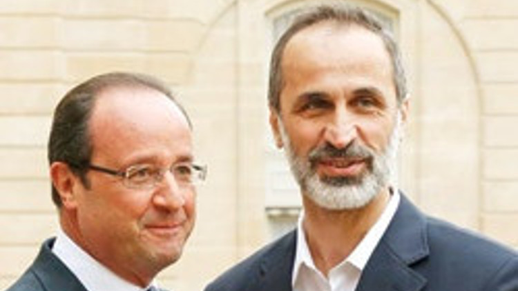Suriyeli muhalifler Paris’te devlet oldu Suriyeli muhalifler Paris’te devlet oldu