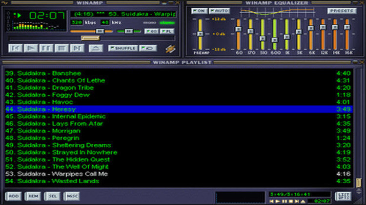 Winamp artık yok