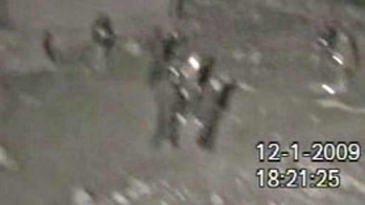 Polis çekiminde kayıp 3 dakika