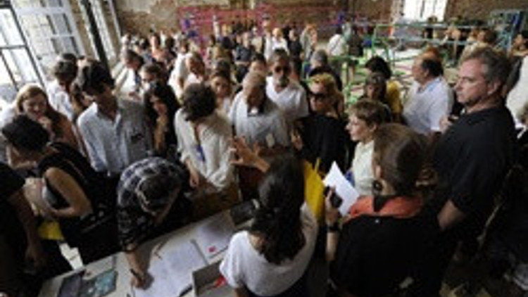 Venedik Bienalinde Türkiye pavyonu açıldı Venedik Bienalinde Türkiye pavyonu açıldı