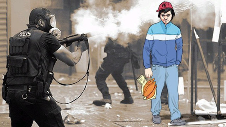 Berkin Elvan vurulduğu yerde anıldı