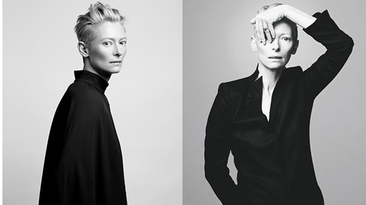 Tilda Swintonı kuytuda kıstırdık Tilda Swintonı kuytuda kıstırdık
