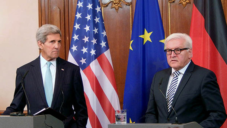 Steinmeier ve Kerryden ortak basın toplantısı