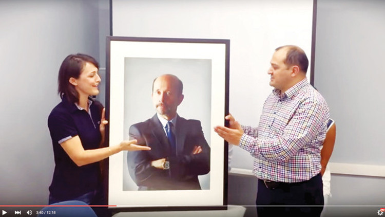 Nezih Barut’a ilginç kutlama videosu