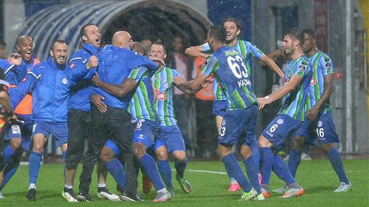 Rizespor 9 kişi de yenilmedi