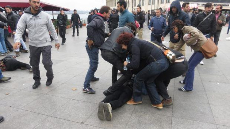 İstanbulda gergin gün