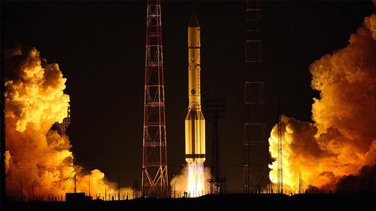 Türksat 4B uydusu fırlatıldı Türksat 4B uydusu fırlatıldı