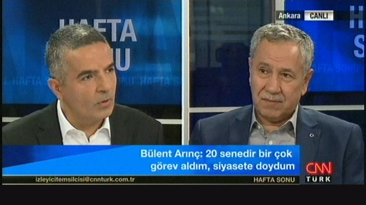 Bülent Arınç:TRT de dahil bazı kanallar bana ambargo uyguluyor