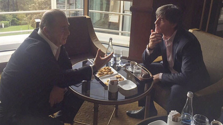 Terim ve Löw buluştu