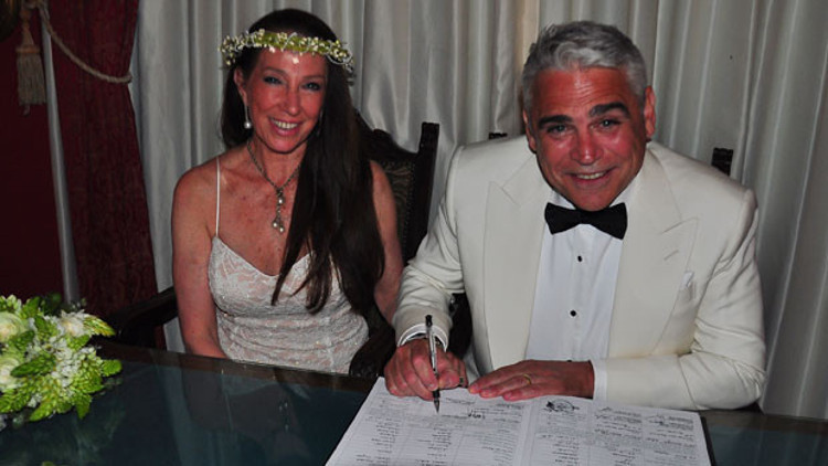 Tolga Savacı ve Nermin Bezmen evlendi