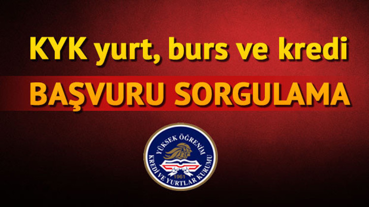 KYK burs sonuçları açıklandı mı | KYK burs ve kredi sorgulama ekranı