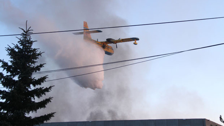 Aytaç Etdeki yangın 28 saat sonra söndürüldü