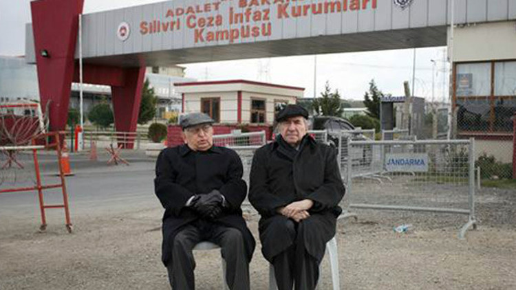 Altan Öymen ve Hüsamettin Cindoruk Silivride