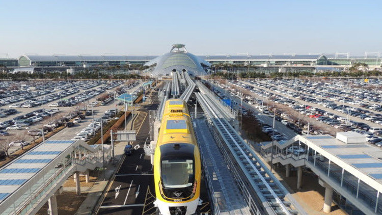 Güney Kore ilk manyetik raylı treni hizmete girdi