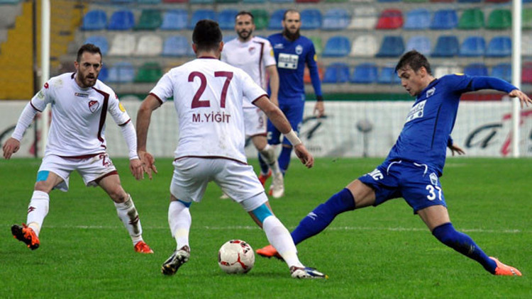 Kayseri Erciyesspor: 1 - Vartaş Elazığspor: 1
