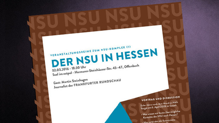 NSU cinayetleri üzerine Offenbach’ta toplantı
