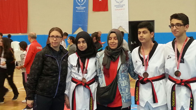 Tekvandoda büyük başarı