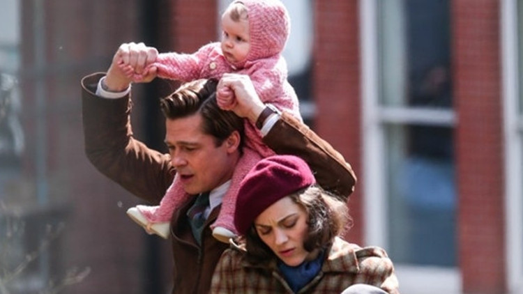 Brad Pitt ve Marion Cotillardlı filmden görseller