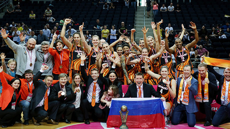 FIBA Kadınlar Avrupa Liginde 58. şampiyon UMMC Ekaterinburg FIBA Kadınlar Avrupa Liginde 58. şampiyon UMMC Ekaterinburg