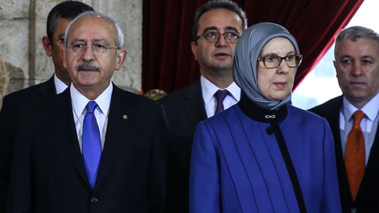 Anıtkabirde dikkat çeken ayrıntı