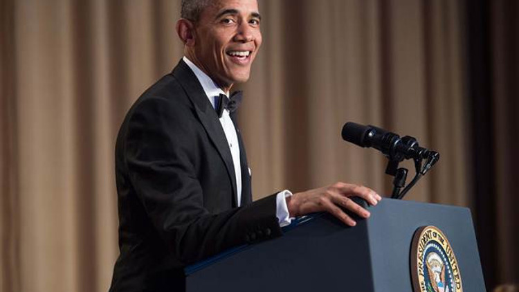 Obamadan espri bombardımanı
