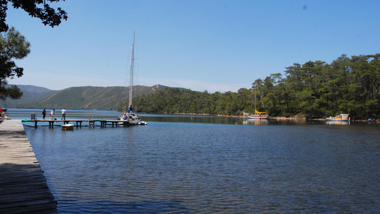 O koydaki yatların yeri değiştirildi