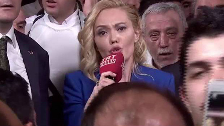 Korsan bildiriyi okuyan spiker konuştu