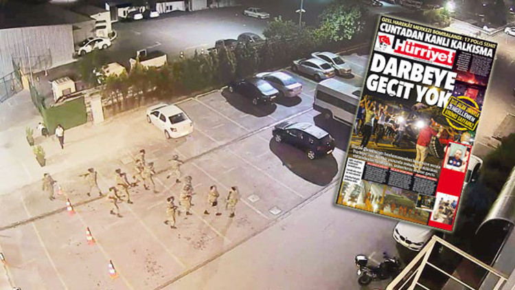 Silah zoruyla engellenen manşet Silah zoruyla engellenen manşet