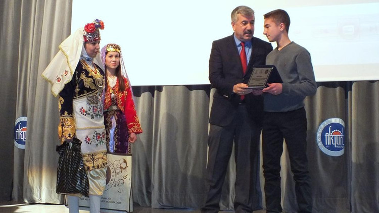 Esere Saygılı, Korsana Karşıyız-4 slogan ve logo yarışması ödül töreni Esere Saygılı, Korsana Karşıyız-4 slogan ve logo yarışması ödül töreni