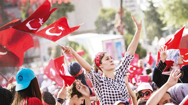 Bir millet ayakta