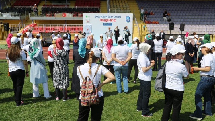 Eyüplü Kadınlar Spor Şenliği’nde Buluştu