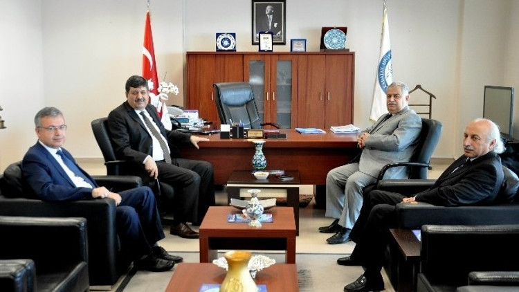 NEÜ Rektörü Şeker’den, KTO Karatay Üniversitesi’ne Ziyaret