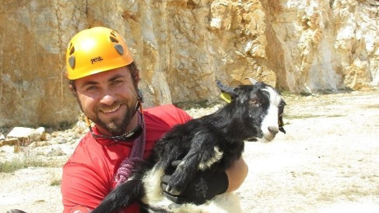 Eskişehir’de Oğlak Kurtarma Operasyonu