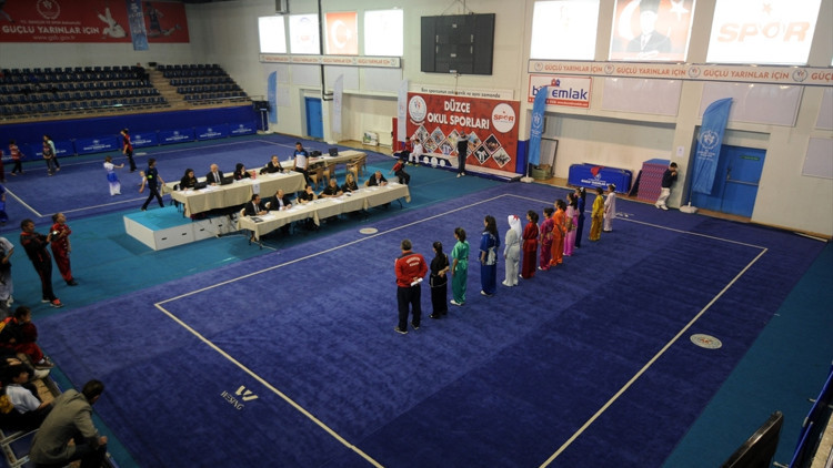 Okullararası Türkiye Wushu Şampiyonası başladı Okullararası Türkiye Wushu Şampiyonası başladı