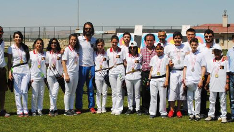 Okçuluk müsabakaları tamamlandı