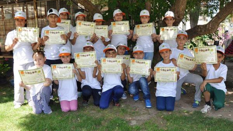 Çocuklar tarımsal üretimi yakından tanıdı