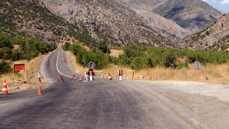 Tunceli-Ovacık karayolu ulaşıma kapatıldı