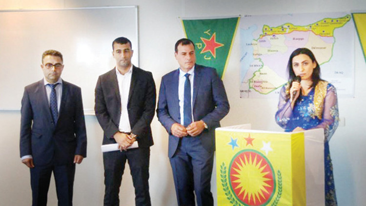PYD Benelüks temsilciliği açtı