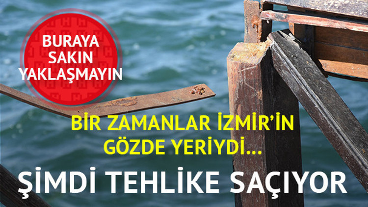 Seyir terasları çürüyor