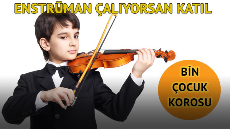 Bin Çocuk Korosu çocuklarını bekliyor