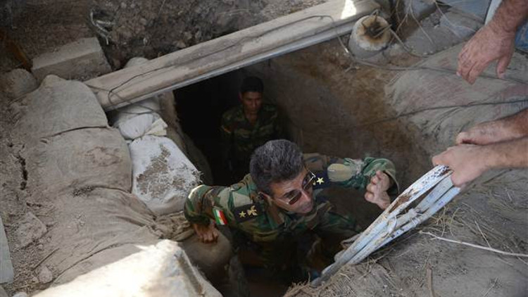 İşte DEAŞ tünelleri